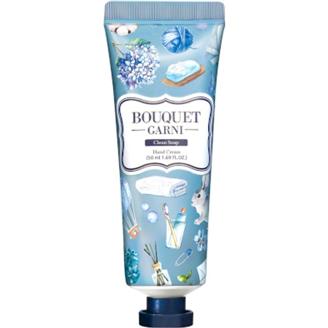 Bouquet Garni - Fragranced Hand Cream - 50g - Clean Soap
