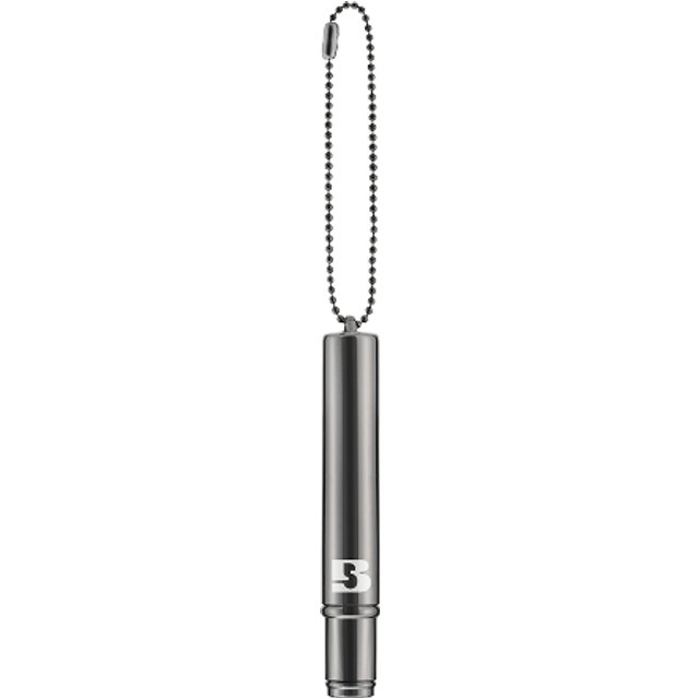 BRAYE - Pocket Lip Brush - 1pc - Dark Silver