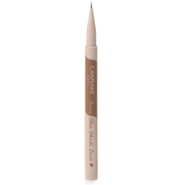 CANMAKE - 3way Slim Shade Liner - 1 pc - 02 Ash Brown