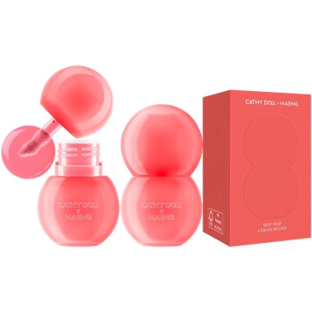 Cathy Doll - Cathy Doll x Maeng Dot Pop Liquid Blush - 4g - 07 Baby Cheek