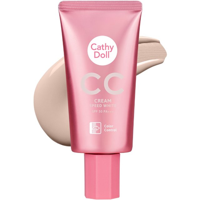 Cathy Doll - CC Cream Speed White SPF50 PA+++ - 50ml - #1 Light Beige