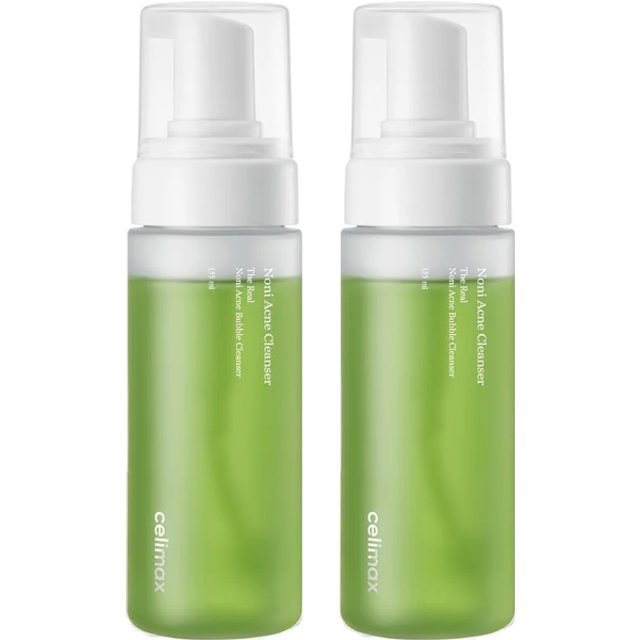 CELIMAX - The Real Noni Acne Bubble Cleanser - 155ml (2ea) Set