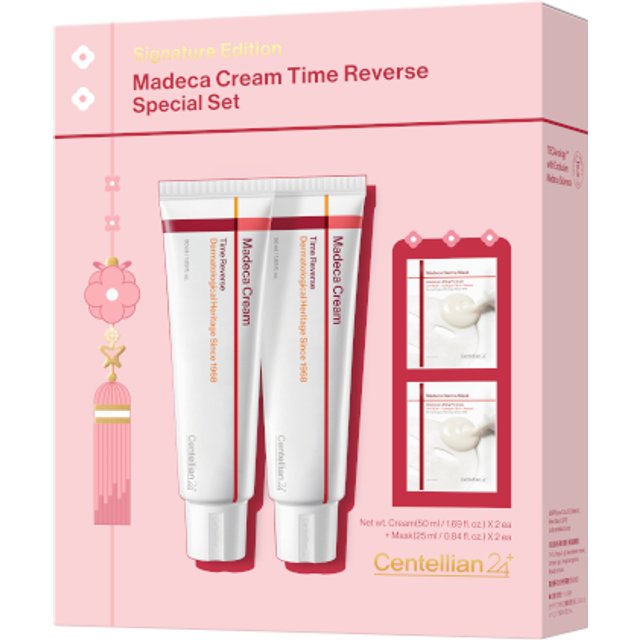CENTELLIAN 24 - Madeca Cream Time Reverse Special Set Signature Edition - 50ml*2ea+25ml*2ea