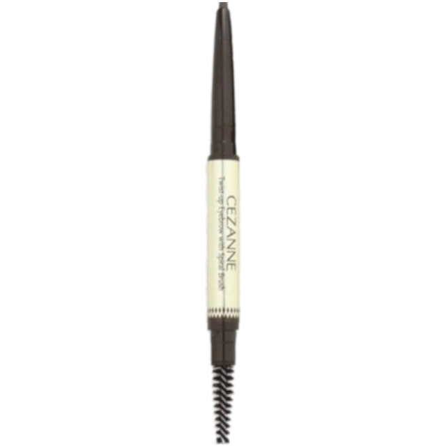 CEZANNE - Eyebrow Extension with Brush - 0.21g - 04 Deep Brown