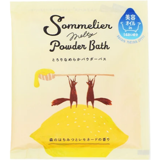 CHARLEY - Sommelier Melty Powder Bath - 40g - Forest Honey And Lemonade Scent