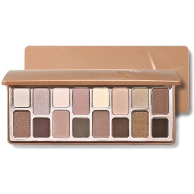 Cheeryep - 16-Color Natural Star Eye Shadow Palette - 16g - 17 Nude Heart