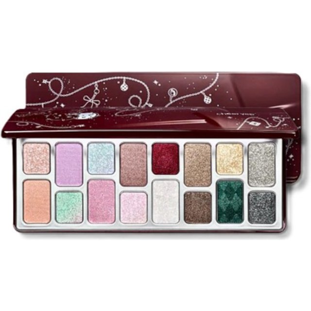 Cheeryep - 16-Color Natural Star Eye Shadow Palette - 16g - 18 Wishes Starlight