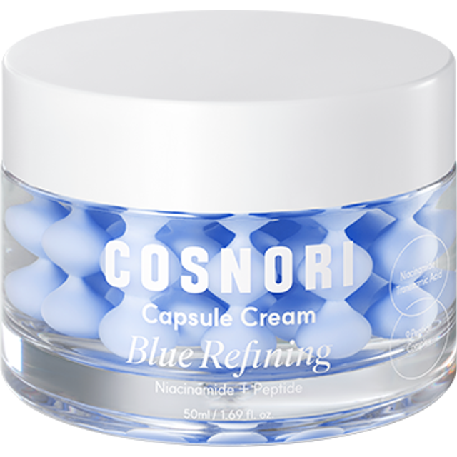 COSNORI - Blue Refining Capsule Cream (Niacinamide + Peptide) - 50ml