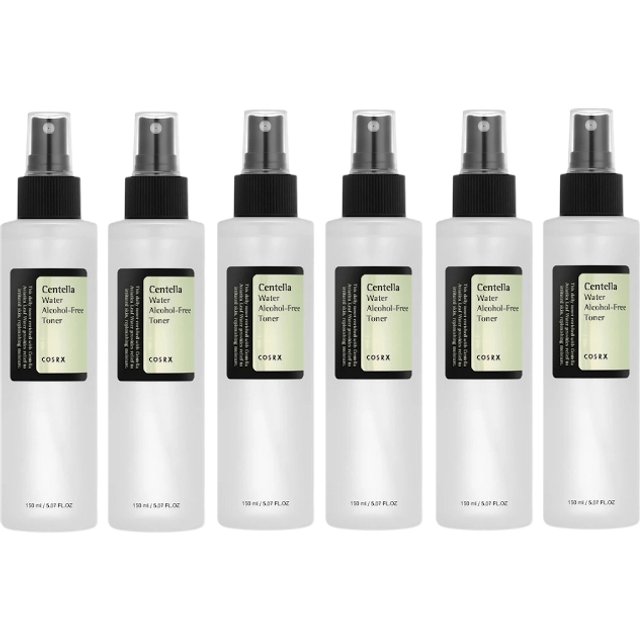 COSRX Centella Water Alcohol-Free Toner (6ea) Set