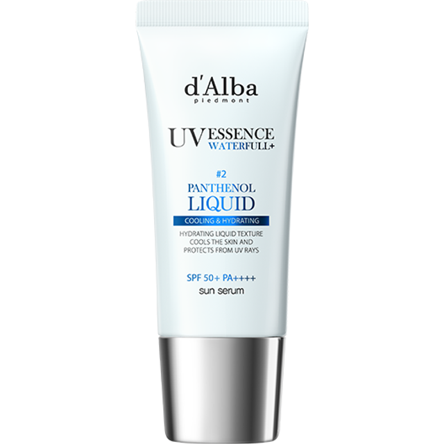 d'Alba - Waterfull Panthenol Liquid Essence Sun Serum - 50ml