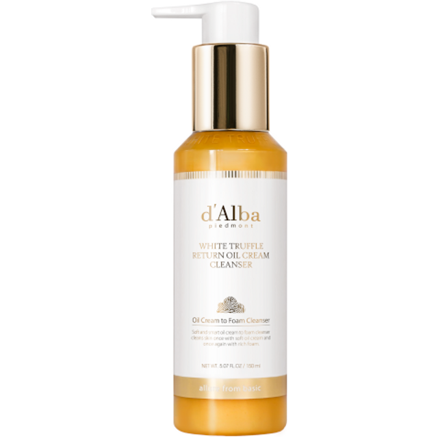 d'Alba - White Truffle Return Oil Cream Cleanser - 160ml