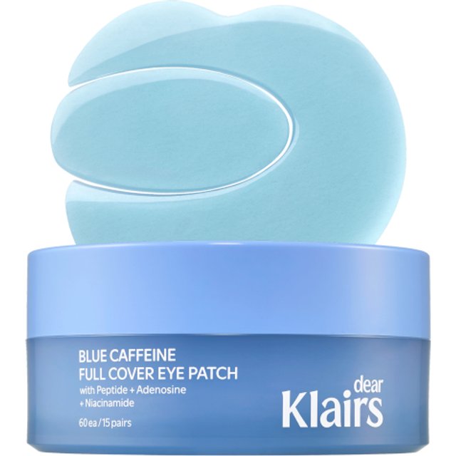 Dear, Klairs - Blue Caffeine Full Cover Eye Patch - 80g/60pcs