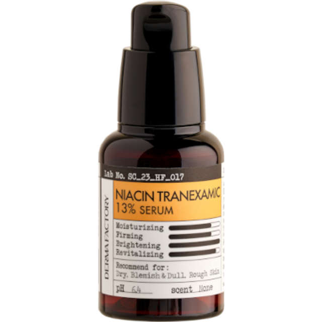 DERMA FACTORY - Niacin Tranexamic 13% Serum - 30ml