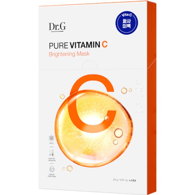 Dr.G - Pure Vitamin C Brightening Mask - 23g*5ea