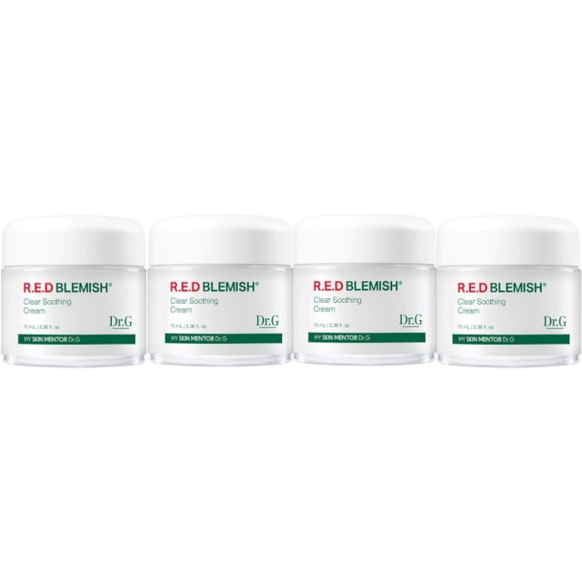 Dr.G - R.E.D Blemish Clear Soothing Cream - 70ML - 70ml - White (4ea) Set