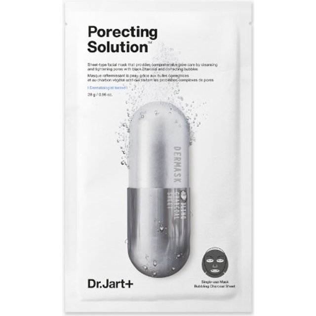 Dr. Jart+ - Porecting Solution Bubbling Charcoal Sheet Mask - 1pc