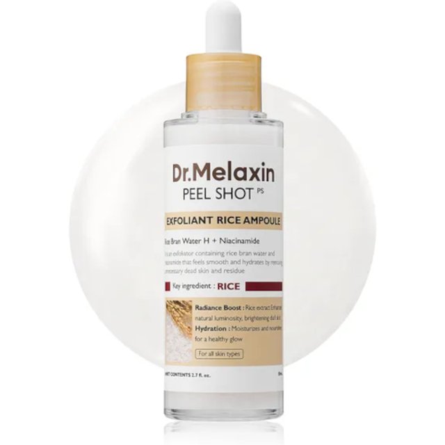 Dr. Melaxin - Peel Shot Exfoliating White Rice Ampoule - 80ml