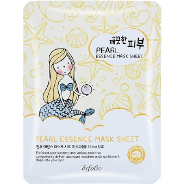 esfolio - Pure Skin Essence Mask Sheet - 25ml*1pc - Pearl