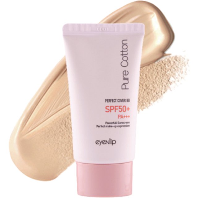 EYENLIP - Pure Cotton Perfect Cover BB Cream SPF50+ PA+++ - 30g - No. 21 Light Beige