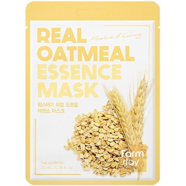 Farm Stay - Real Essence Mask - 1pc - Oatmeal