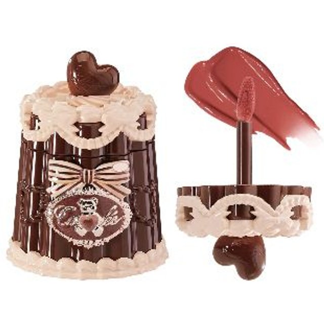 FlowerKnows - The Sweetie Bear Coating Lip Jelly - 5g - JE06 Strawpop