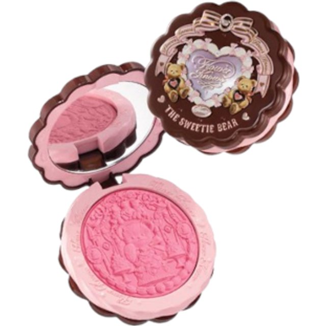 FlowerKnows - The Sweetie Bear Silk Satin Blush - 5g - 04 Berry Parfait