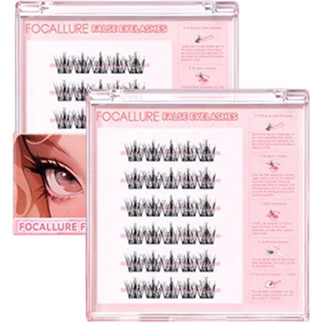 Focallure - False Eyelash - 30ea - CE04 Voluminous (6D Curling)