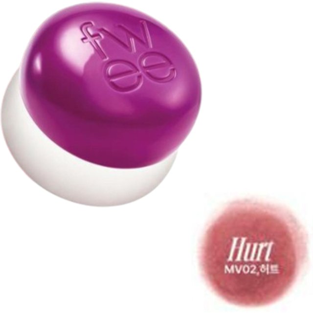 Fwee - Lip & Cheek Blurry Pudding Pot - 5g - MV02 Hurt