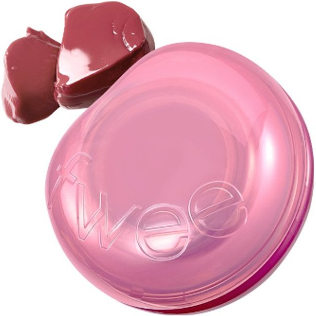 Fwee - Lip & Cheek Glowy Jelly Pot - 4g - JS01 Rosy Glaze