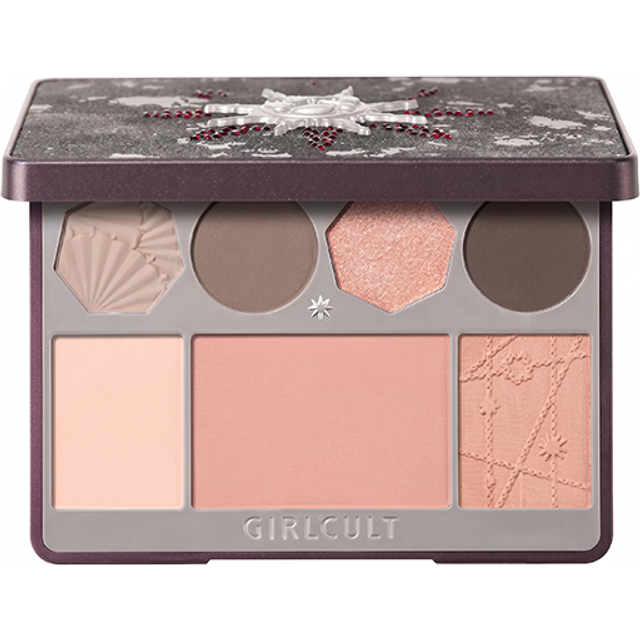 GIRLCULT - Jianghu Series Eye & Face Makeup Palette - 3.5g - 06 Ode to Mulan