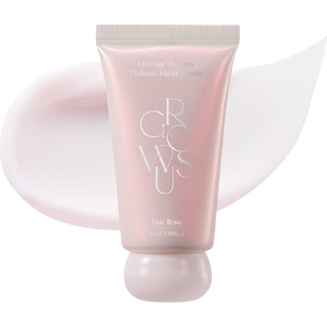 GROWUS - Damage Therapy Perfume Hand Cream - 50ml - Due Rose
