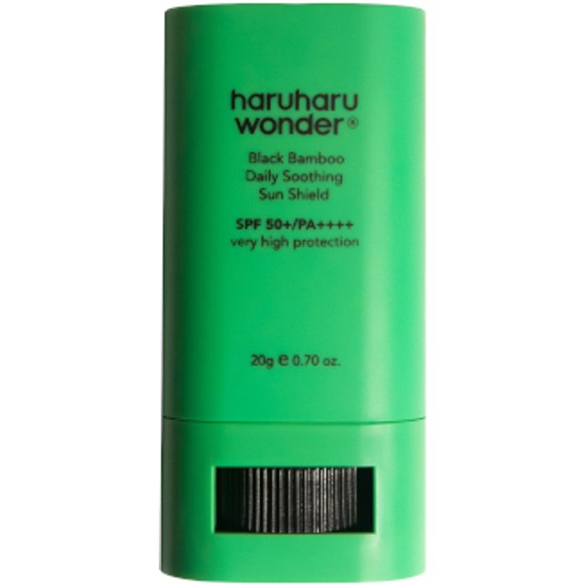 haruharu wonder - Black Bamboo Daily Soothing Sun Shield SPF50+ PA++++ - 20g