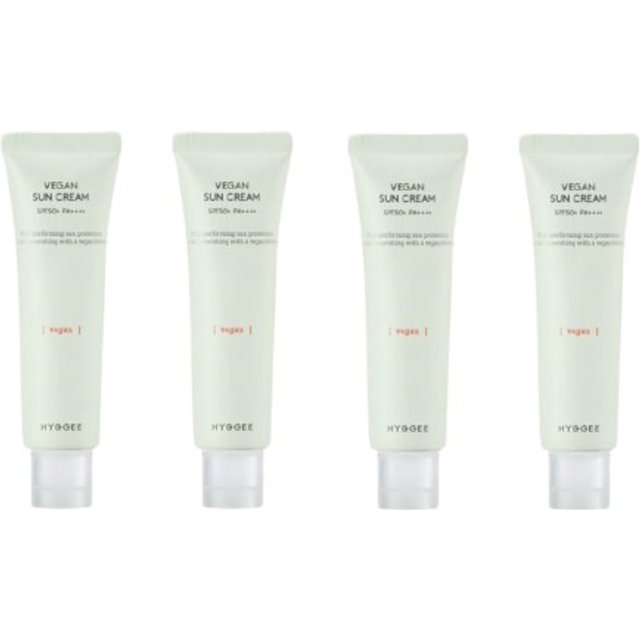 HYGGEE - Vegan Sun Cream SPF50+ PA++++ - 50ml (4ea) Set