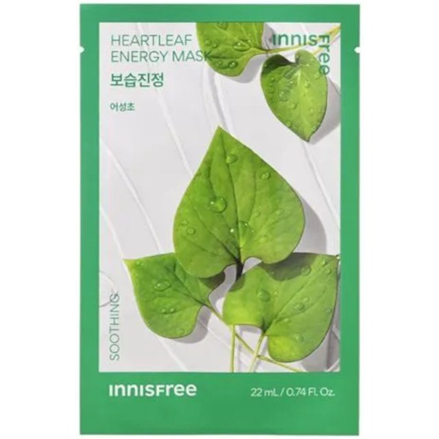 innisfree - Energy Mask - 1pc - Heartleaf