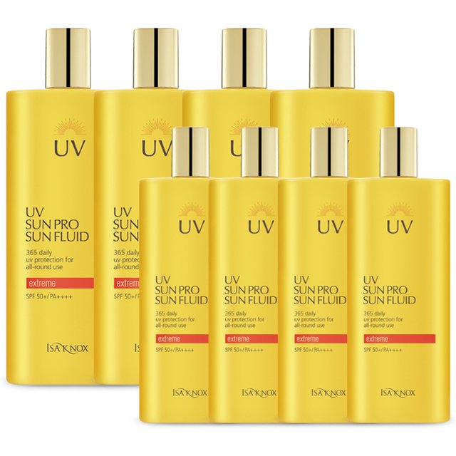 ISA KNOX - Uv Sun Pro 365 Extreme Sun Fluid Special Set - 100ML+70ML (4ea) Set