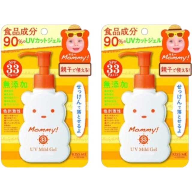 ISEHAN Kiss Me Mommy UV Mild Gel SPF33 PA+++ - 100ml (2ea) Set