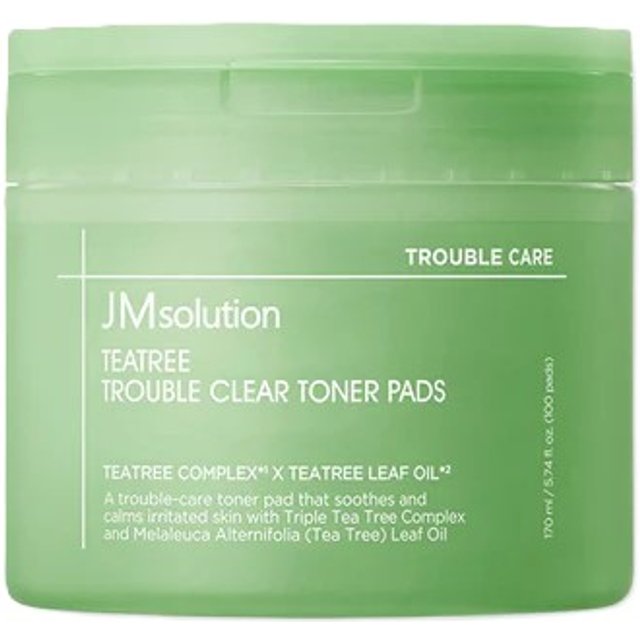 JMsolution - Tea Tree Trouble Clear Toner Pad - 100pads/170ml