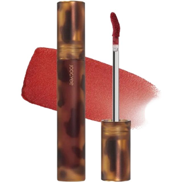 Joocyee - Fluffy Matte Lip Gloss - 3.3g - V06 Maple Tomato