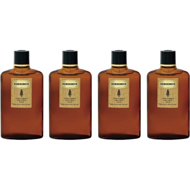 KAMINOMOTO KAMINOMOTO - Super Strength Hair Serum Gold 4PCS Set