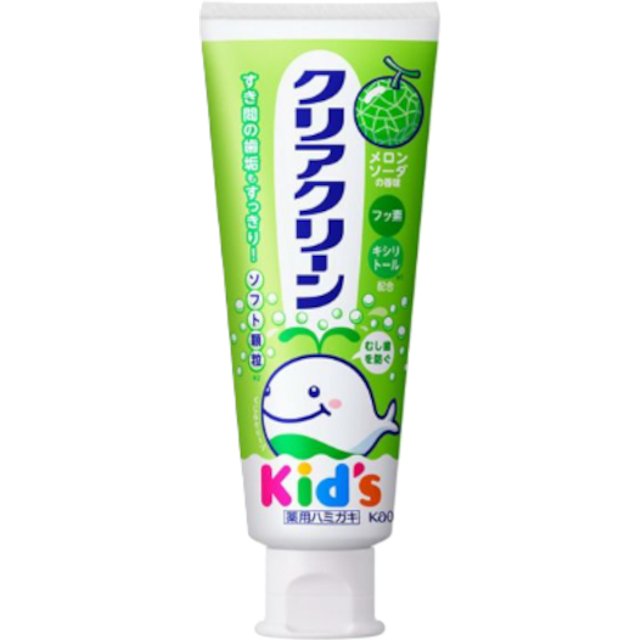 Kao - Clear Clean Kids Toothpaste - 70g - Melon Soda