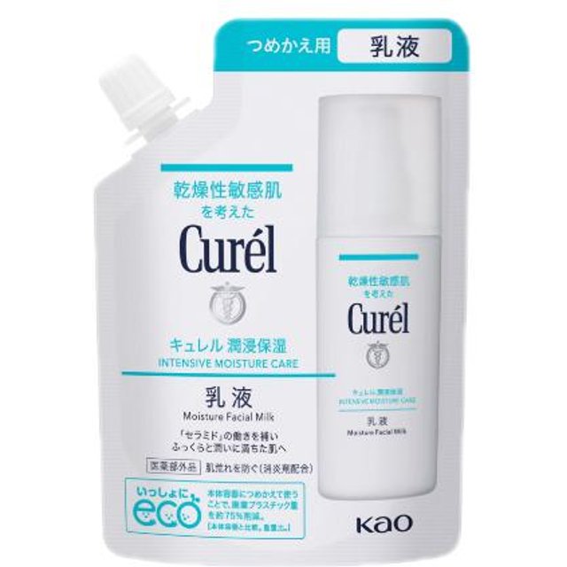 Kao - Curel Intensive Moisture Care Moisture Facial Milk Refill - 100ml