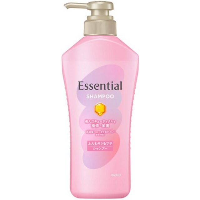 Kao - Essential Soft & Shiny Shampoo - 450ml