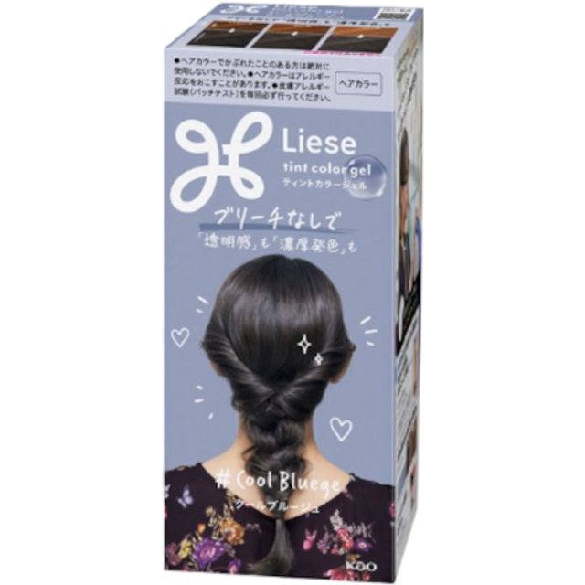 Kao - Liese Tint Color Gel (Japan Version) - 1 Box - Cool Bluege