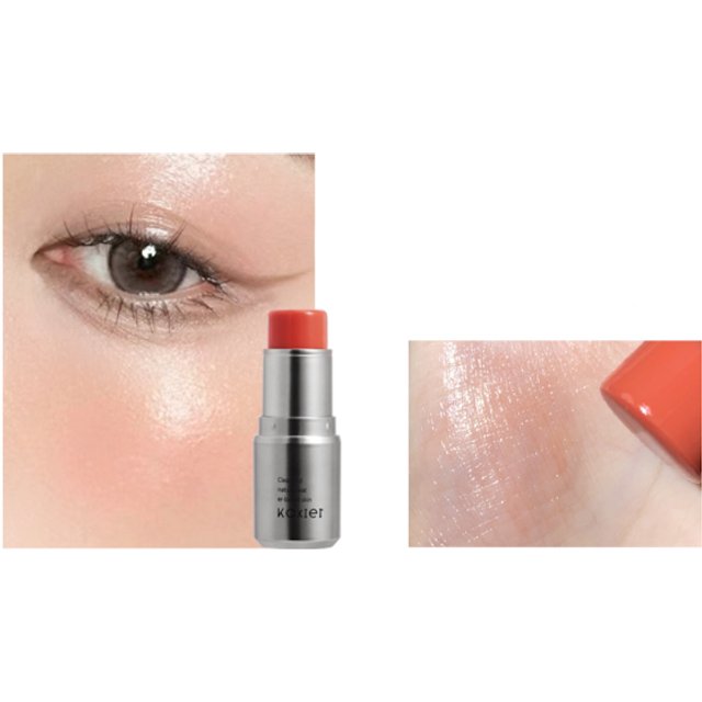 Kaxier - Sheer & Luminous Highlighter Stick - 6g - 103 Creamy Orange Fizz