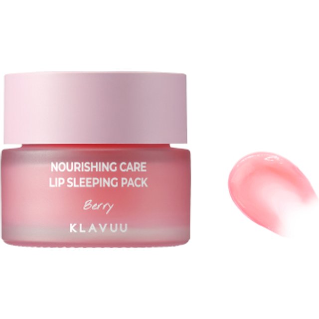 KLAVUU - Nourishing Care Lip Sleeping Pack (New Version) - 20g - Berry