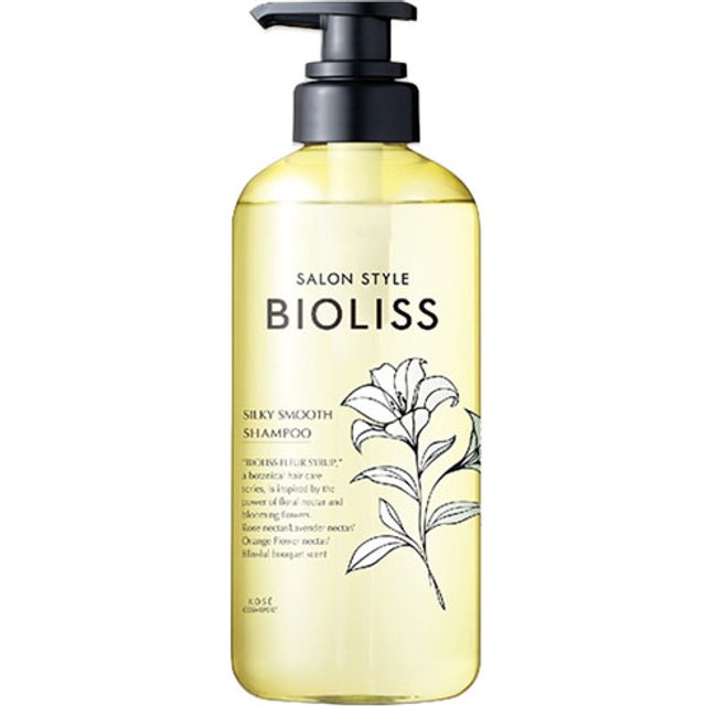 Kose - Salon Style Bioliss Silky Smooth Shampoo - 400g