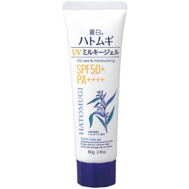 KUMANO COSME - Reihaku Hatomugi UV Care & Moisturizing The UV Milky Gel SPF50+ PA++++ - 80g