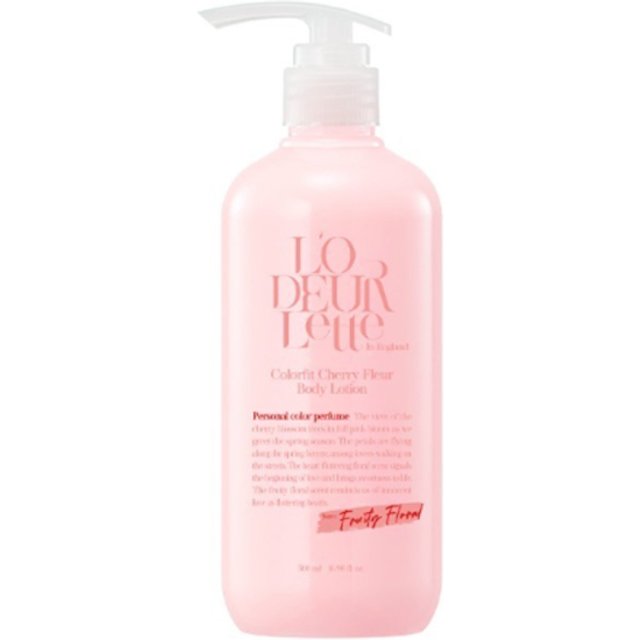 L'ODEURLETTE - Colorfit Body Lotion - 500ml - Cherry Fleur