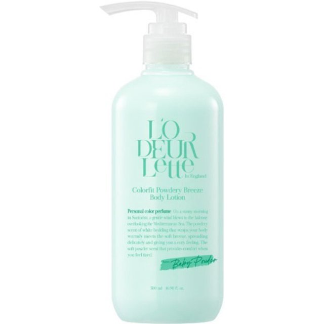 L'ODEURLETTE - Colorfit Body Lotion - 500ml - Powdery Breeze