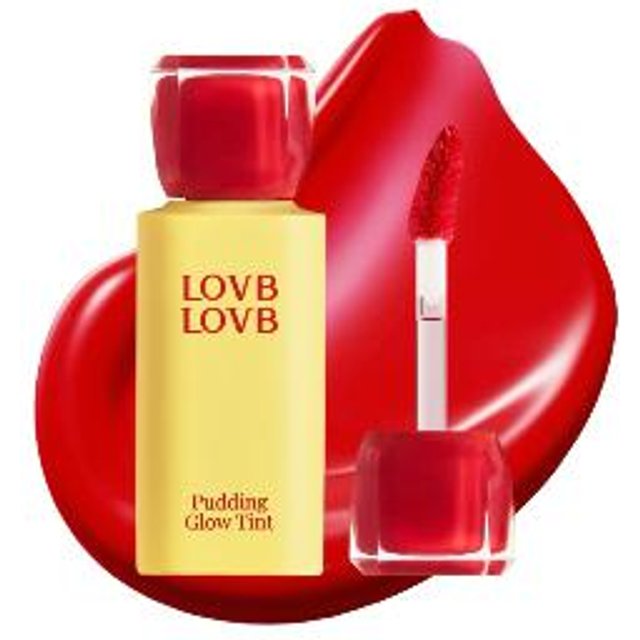 LOVB LOVB - Pudding Glow Tint - 4g - 01 Red Berry